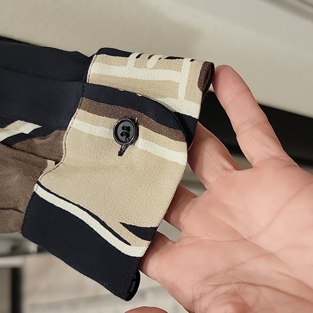 Zara Viscous Button Top - Picture 5 of 7